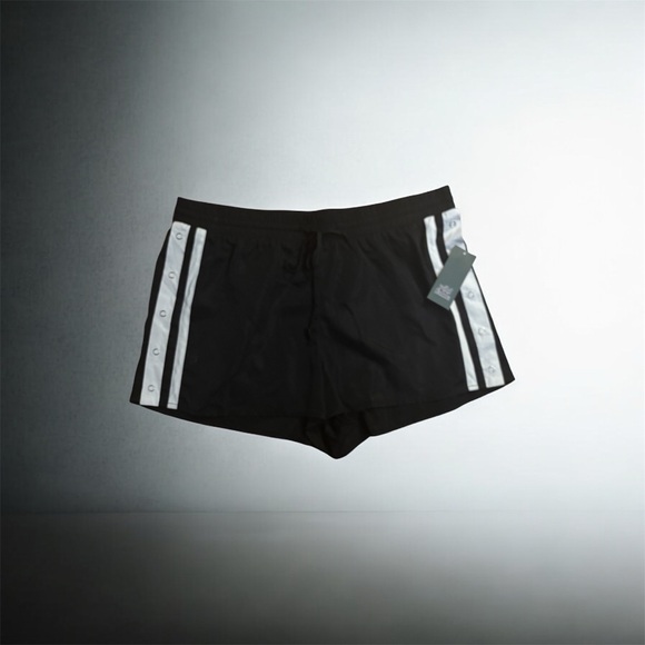 wild fable Pants - Wild Fable Black Shorts with White Accents